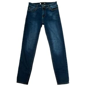 Kut from the Kloth Diana Skinny Dark Wash Blue‎ Jeans Size 4 Elevated Casual